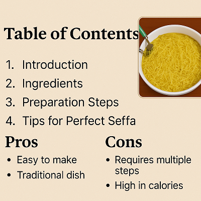 Delightful Sweet Seffa Vermicelli with Almonds – A Traditional Moroccan Treasure 4 5 2