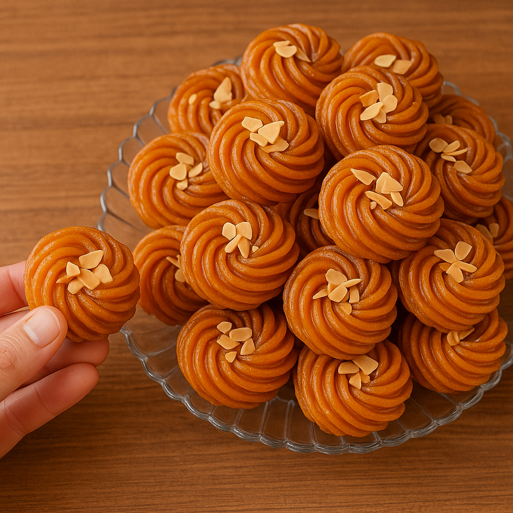 Honey Flower Pastries Recipe: Discover the Sweet Art of Moroccan Tradition.7 3 55 3 1