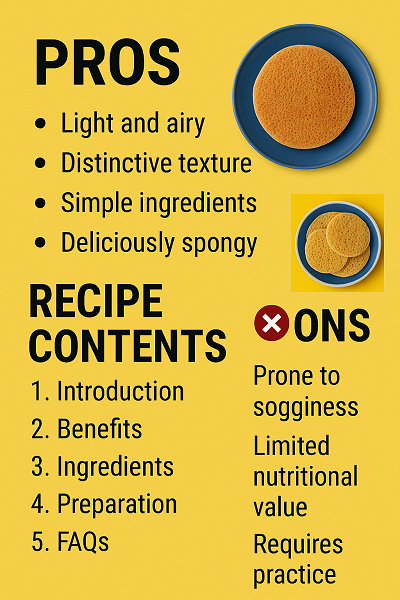 Whole Wheat Baghrir Recipe (Baghrir Bour): A Traditional Moroccan Pancake with a Healthy Twist 4 77 1