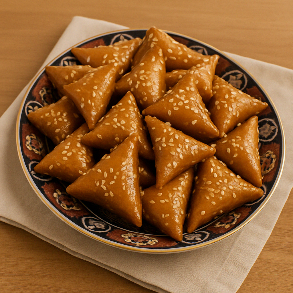 Almond Briouats – Crispy Honey Triangles 3 900 1