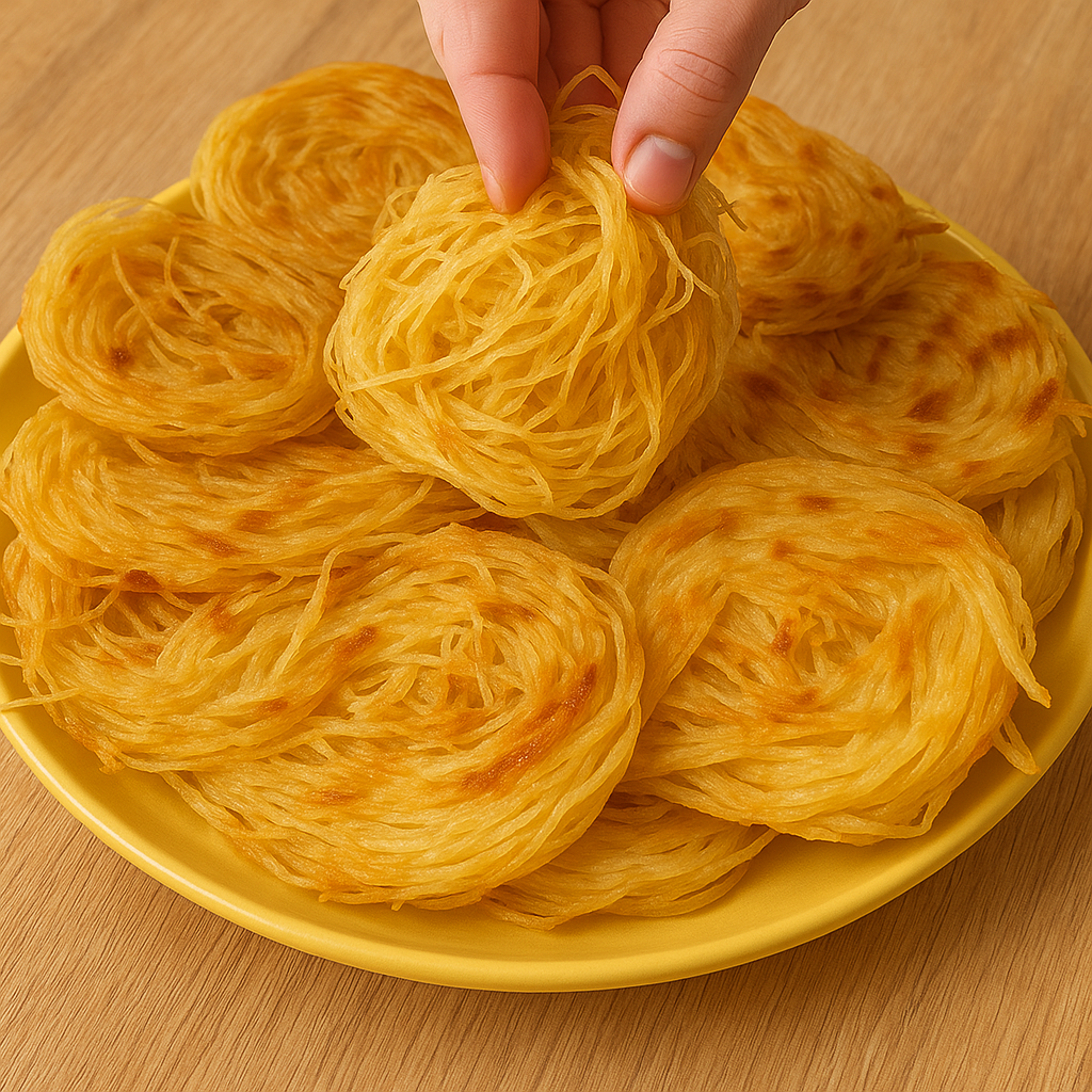 Nest-shaped flatbread: The Traditional Moroccan Pancake That Combines Art and Flavor 3 0 2