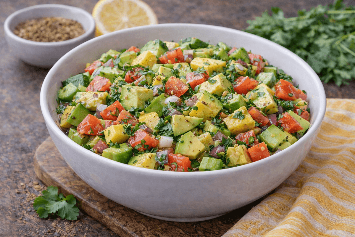boiled eggs seasoned with cumin and olive oil Moroccan style